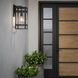 Payton 1 Light 17.25 inch Powder Coated Black Outdoor Wall Sconce